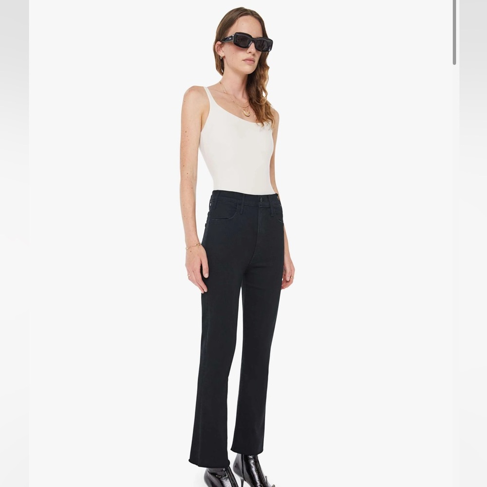 MOTHER The Hustler Ankle Fray Jeans